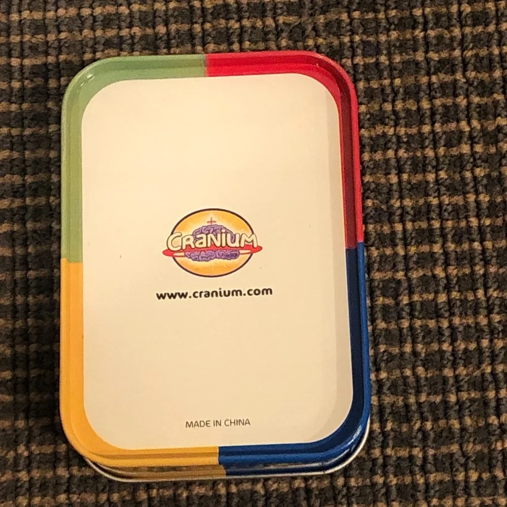 CRANIUM ZIGITY COLLECTIBLE TIN GAME - NEVER OPENED